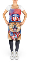 Load image into Gallery viewer, Chow Chow Patriotic American Apron – Artist-Designed Kitchen, BBQ &amp; Craft Apron