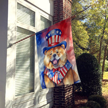 Load image into Gallery viewer, Chow Chow Patriotic American House Flag
