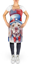 Load image into Gallery viewer, Clumber Spaniel Patriotic American Apron – Artist-Designed Kitchen, BBQ &amp; Craft Apron