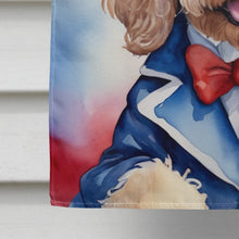 Load image into Gallery viewer, Cockapoo Patriotic American House Flag