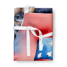 Load image into Gallery viewer, Cocker Spaniel Patriotic American Apron – Artist-Designed Kitchen, BBQ &amp; Craft Apron