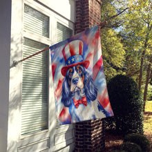 Load image into Gallery viewer, Cocker Spaniel Patriotic American House Flag