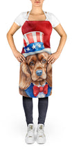 Load image into Gallery viewer, Cocker Spaniel Patriotic American Apron – Artist-Designed Kitchen, BBQ &amp; Craft Apron
