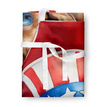 Load image into Gallery viewer, Cocker Spaniel Patriotic American Apron – Artist-Designed Kitchen, BBQ &amp; Craft Apron