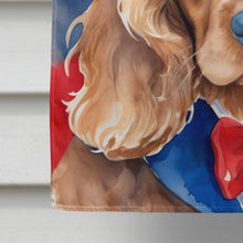Load image into Gallery viewer, Cocker Spaniel Patriotic American House Flag