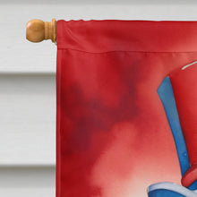 Load image into Gallery viewer, Collie Patriotic American House Flag