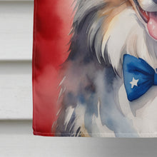 Load image into Gallery viewer, Collie Patriotic American House Flag