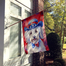 Load image into Gallery viewer, Coton de Tulear Patriotic American House Flag