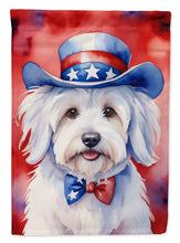 Load image into Gallery viewer, Coton de Tulear Patriotic American House Flag