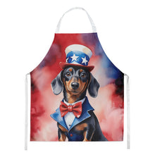 Load image into Gallery viewer, Dachshund Patriotic American Apron – Artist-Designed Kitchen, BBQ &amp; Craft Apron