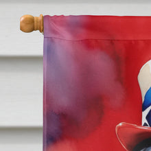 Load image into Gallery viewer, Dachshund Patriotic American House Flag