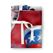 Load image into Gallery viewer, Dalmatian Patriotic American Apron – Artist-Designed Kitchen, BBQ &amp; Craft Apron