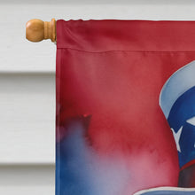 Load image into Gallery viewer, Dalmatian Patriotic American House Flag