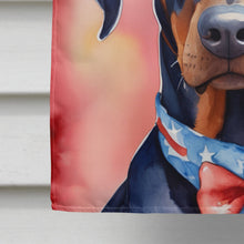 Load image into Gallery viewer, Doberman Pinscher Patriotic American House Flag
