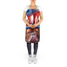 Load image into Gallery viewer, Dogue de Bordeaux Patriotic American Apron – Artist-Designed Kitchen, BBQ &amp; Craft Apron