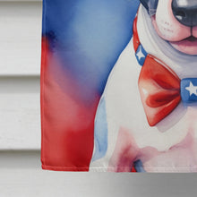 Load image into Gallery viewer, English Bull Terrier Patriotic American House Flag
