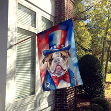 Load image into Gallery viewer, English Bulldog Patriotic American House Flag