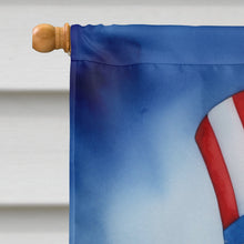 Load image into Gallery viewer, English Foxhound Patriotic American House Flag
