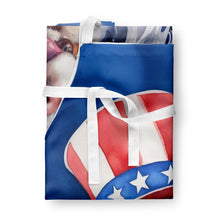 Load image into Gallery viewer, English Setter Patriotic American Apron – Artist-Designed Kitchen, BBQ &amp; Craft Apron