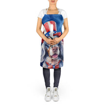 Load image into Gallery viewer, English Setter Patriotic American Apron – Artist-Designed Kitchen, BBQ &amp; Craft Apron