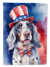 Load image into Gallery viewer, English Setter Patriotic American House Flag