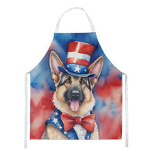 Load image into Gallery viewer, German Shepherd Patriotic American Apron – Artist-Designed Kitchen, BBQ &amp; Craft Apron