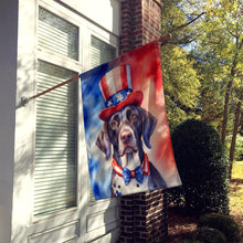 Load image into Gallery viewer, German Shorthaired Pointer Patriotic American House Flag