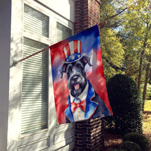 Load image into Gallery viewer, Giant Schnauzer Patriotic American House Flag