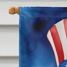 Load image into Gallery viewer, Golden Retriever Patriotic American House Flag