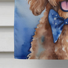 Load image into Gallery viewer, Goldendoodle Patriotic American House Flag