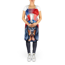 Load image into Gallery viewer, Gordon Setter Patriotic American Apron – Artist-Designed Kitchen, BBQ &amp; Craft Apron