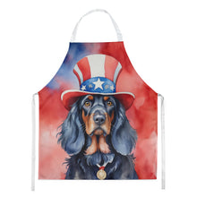 Load image into Gallery viewer, Gordon Setter Patriotic American Apron – Artist-Designed Kitchen, BBQ &amp; Craft Apron