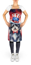 Load image into Gallery viewer, Havanese Patriotic American Apron – Artist-Designed Kitchen, BBQ &amp; Craft Apron