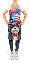 Load image into Gallery viewer, Havanese Patriotic American Apron – Artist-Designed Kitchen, BBQ &amp; Craft Apron