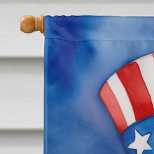 Load image into Gallery viewer, Italian Greyhound Patriotic American House Flag