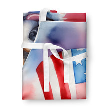 Load image into Gallery viewer, Jack Russell Terrier Patriotic American Apron – Artist-Designed Kitchen, BBQ &amp; Craft Apron