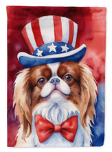 Load image into Gallery viewer, Japanese Chin Patriotic American House Flag