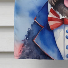 Load image into Gallery viewer, Kerry Blue Terrier Patriotic American House Flag