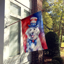 Load image into Gallery viewer, Kuvasz Patriotic American House Flag