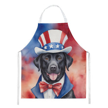 Load image into Gallery viewer, Labrador Retriever Patriotic American Apron – Artist-Designed Kitchen, BBQ &amp; Craft Apron