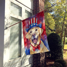 Load image into Gallery viewer, Labrador Retriever Patriotic American House Flag