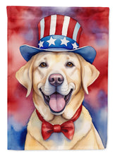 Load image into Gallery viewer, Labrador Retriever Patriotic American House Flag