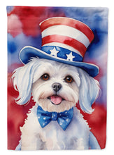 Load image into Gallery viewer, Maltese Patriotic American House Flag