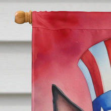 Load image into Gallery viewer, Manchester Terrier Patriotic American House Flag