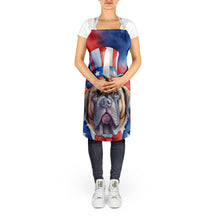Load image into Gallery viewer, Mastiff Patriotic American Apron – Artist-Designed Kitchen, BBQ &amp; Craft Apron