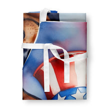 Load image into Gallery viewer, Miniature Pinscher Patriotic American Apron – Artist-Designed Kitchen, BBQ &amp; Craft Apron
