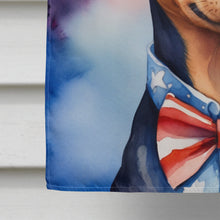 Load image into Gallery viewer, Miniature Pinscher Patriotic American House Flag