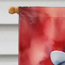 Load image into Gallery viewer, Newfoundland Patriotic American House Flag