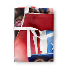 Load image into Gallery viewer, Newfoundland Patriotic American Apron – Artist-Designed Kitchen, BBQ &amp; Craft Apron