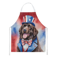 Load image into Gallery viewer, Newfoundland Patriotic American Apron – Artist-Designed Kitchen, BBQ &amp; Craft Apron